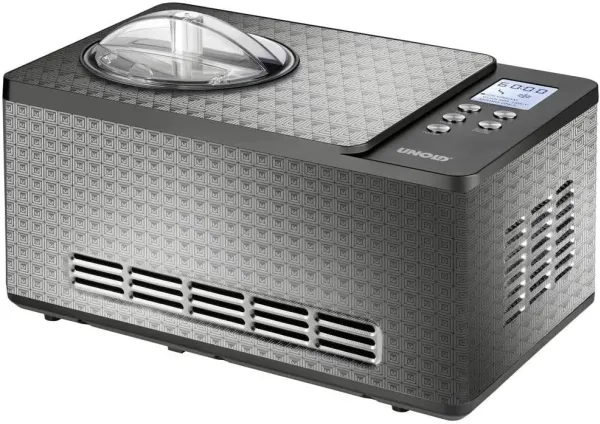 Unold 48897, Traditionel ismaskine, 1,5 L, 30 min., 1 skåle, LCD, 1,5 m