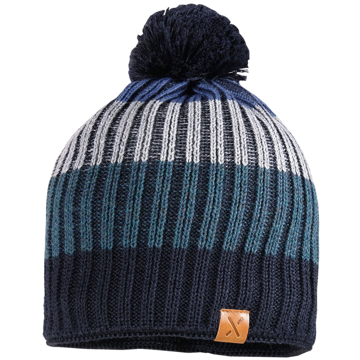 maximomaximo   Mini Mütze ohne Rand dunkelmarine 53