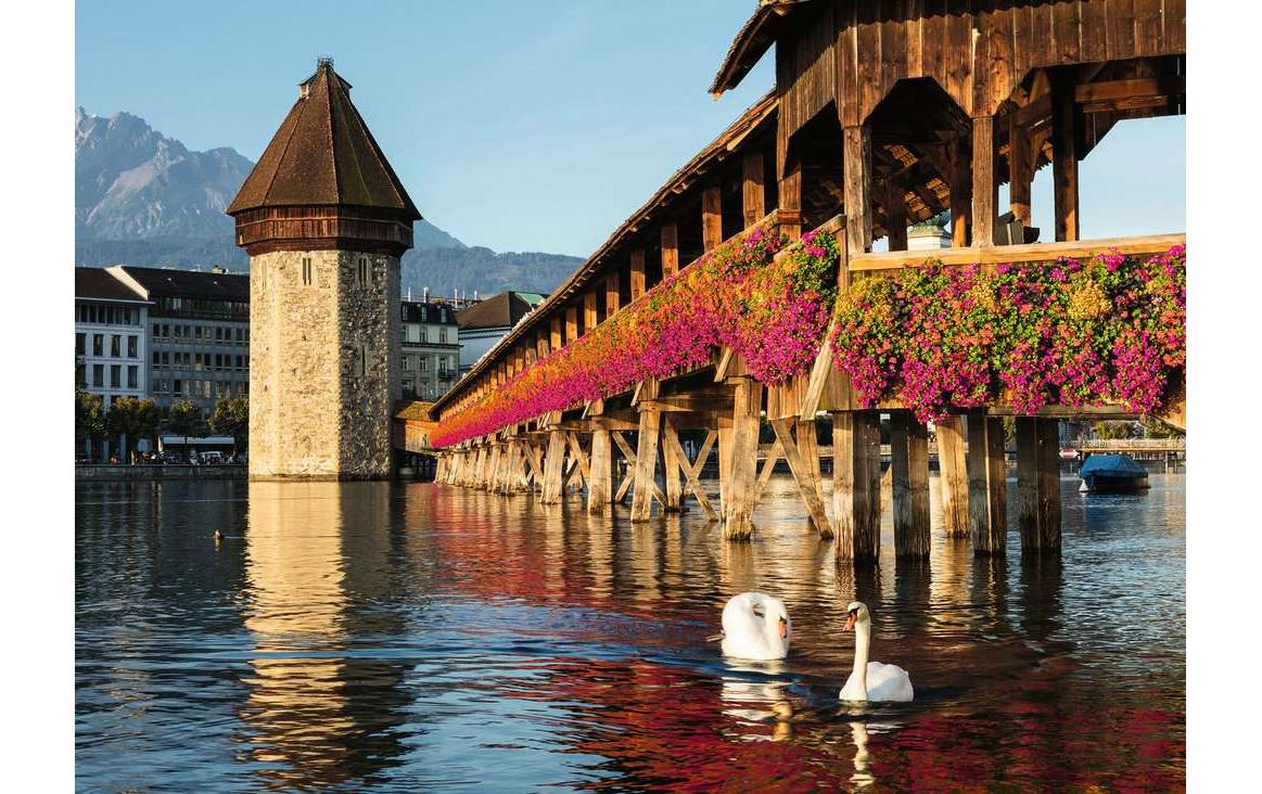 Puzzle Luzern KapellbrückeKlassisches Puzzle
