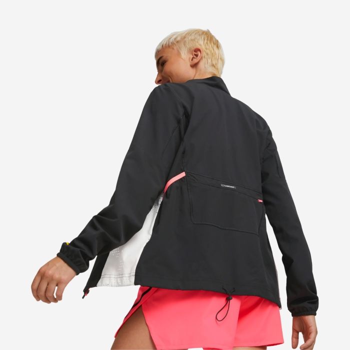 Puma Dame Jakker Run Ultraweave Woven Jacket Sort