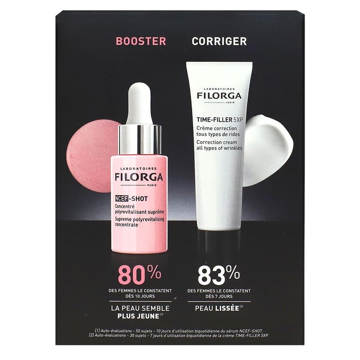 NCEF-Shot concentré Polyrevitalisant Suprême 15ml + crème toutes rides