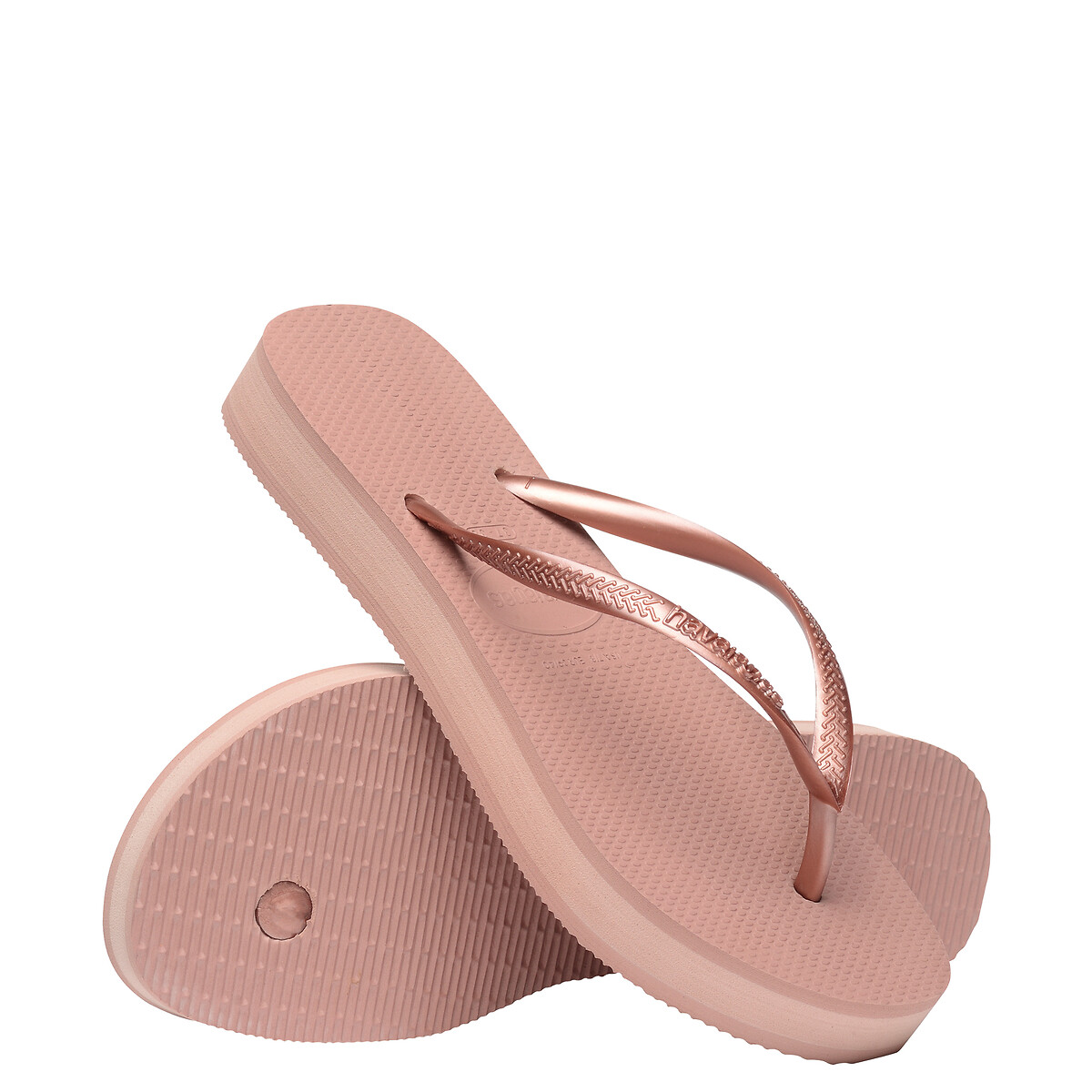HAVAIANAS<br>Chinelo fino com plataforma