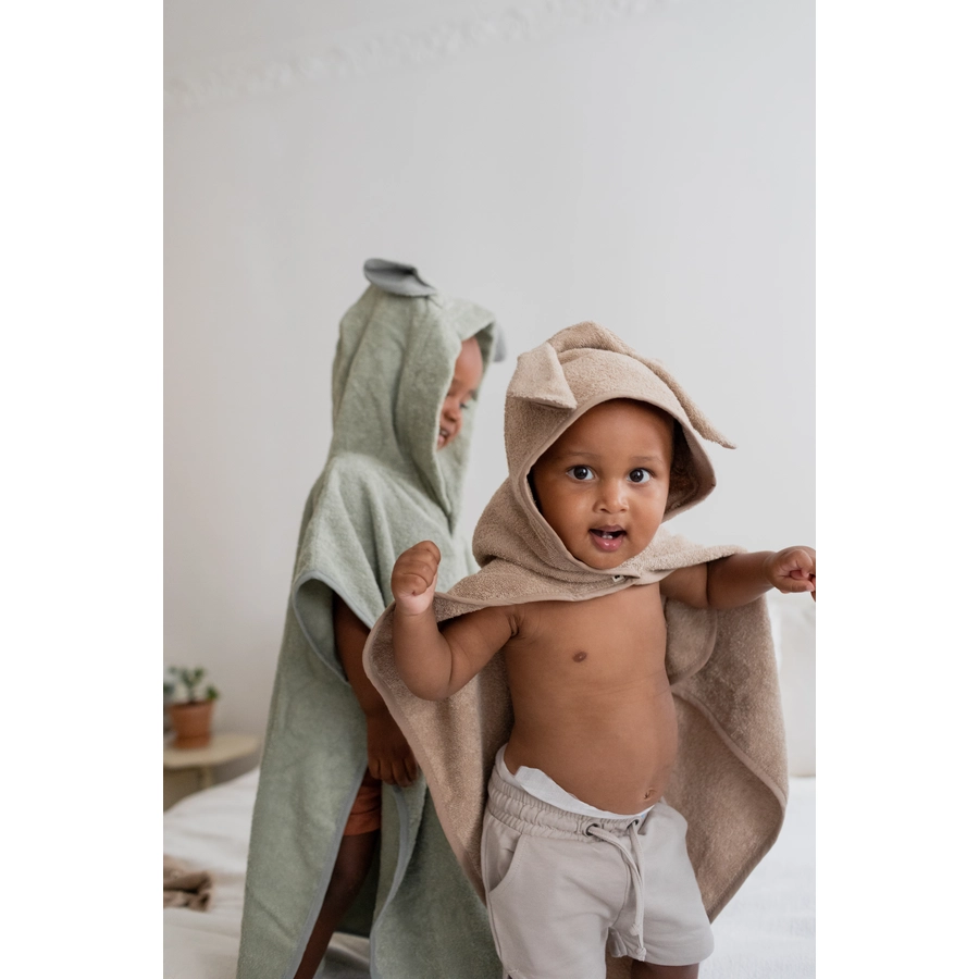 BIBS Badeponcho Kangaroo Vanilla