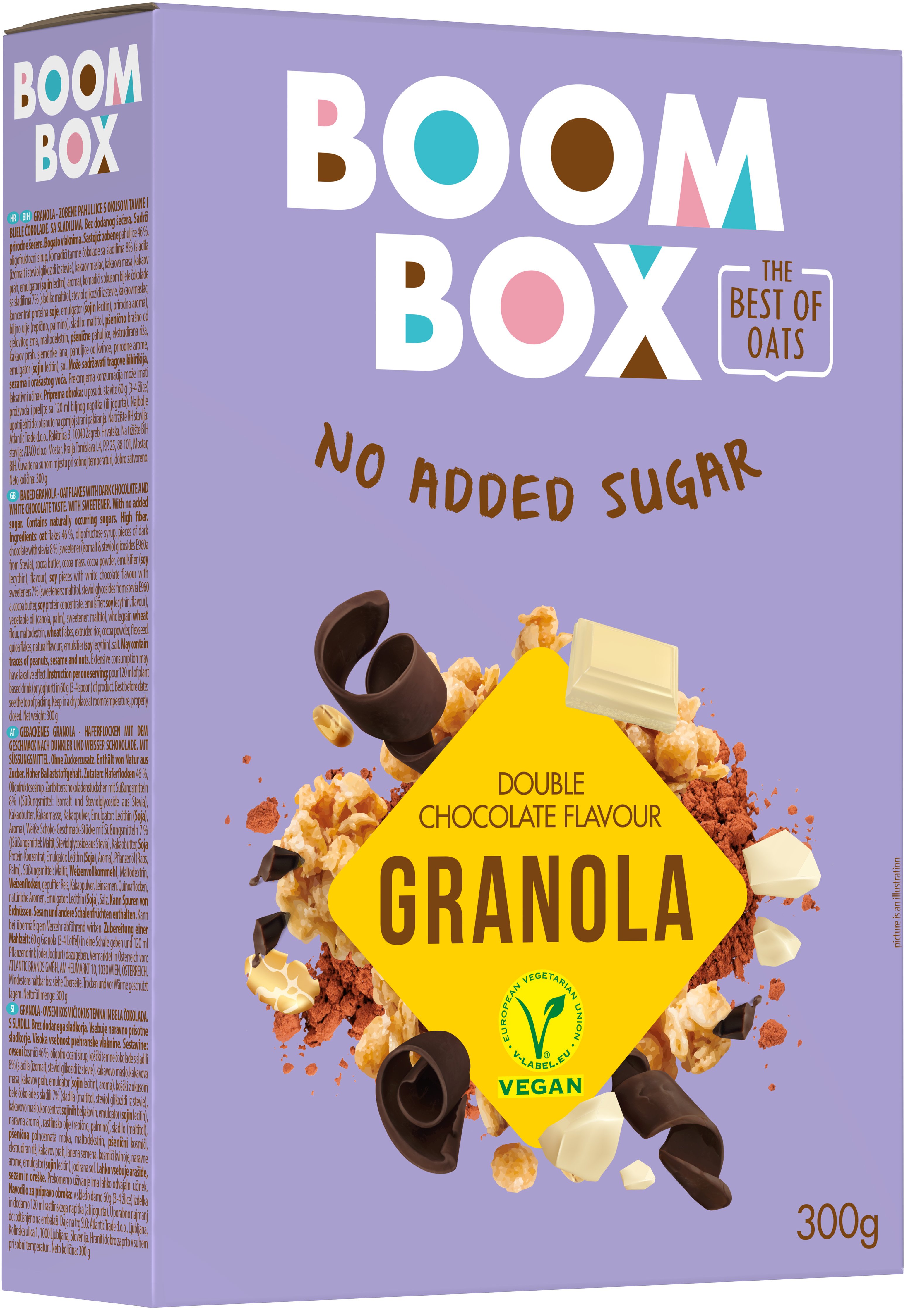 Boombox Granola Double Chocolate