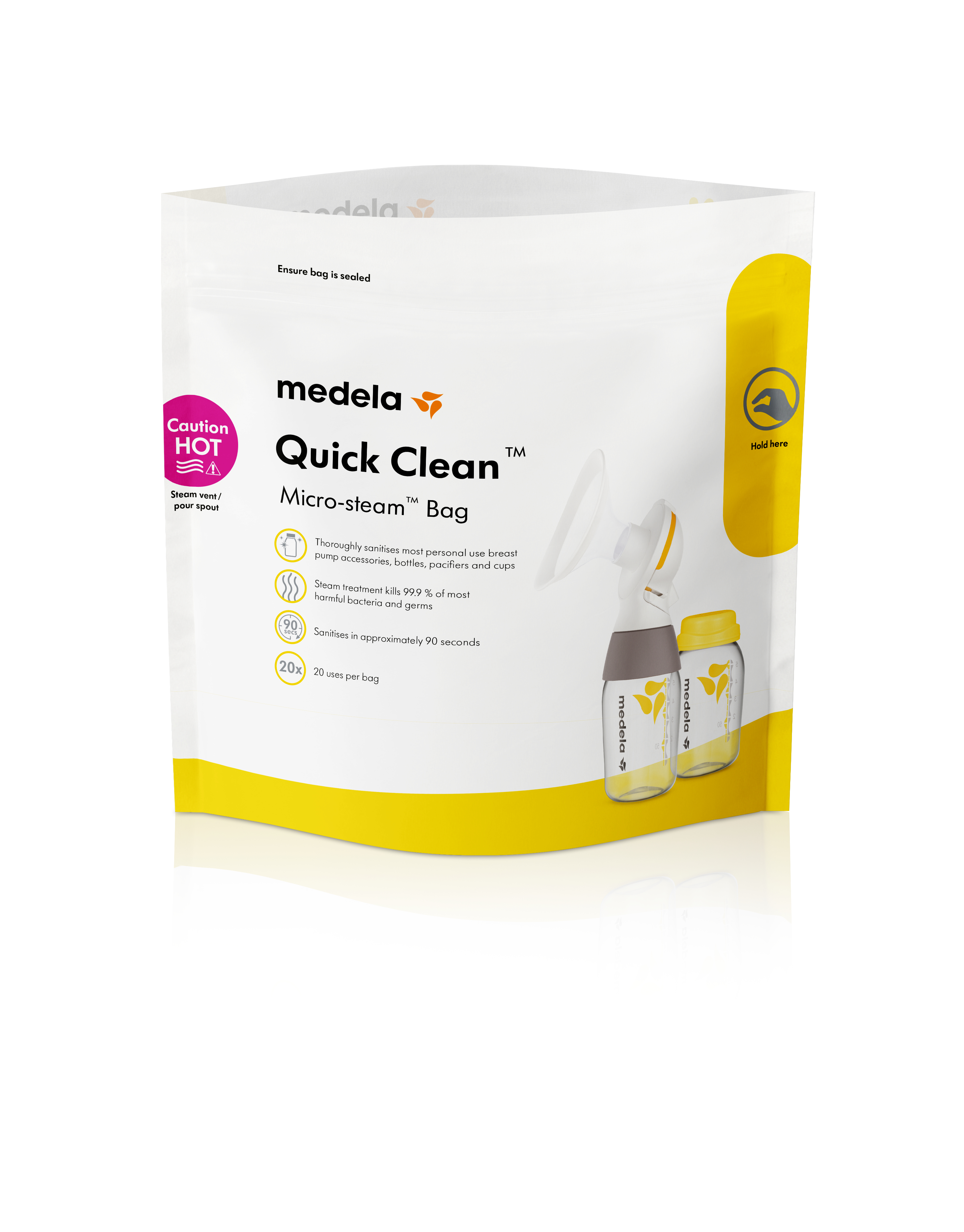 MEDELA Quick Clean Mikrowellenbeutel<br>1 Stück, micro-ondes
