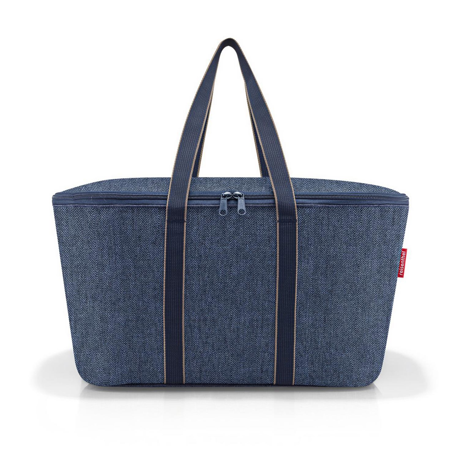 Reisenthel Shopping Coolerbag herringbone dark blue