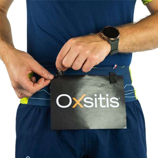Ceinture porte gourde OXSITIS SLIM BELT TRAIL 2 NOIR/VERT