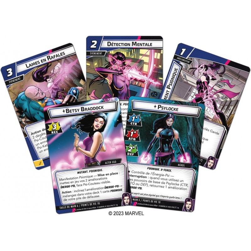 Marvel Champions le jeu de cartes : Psylocke