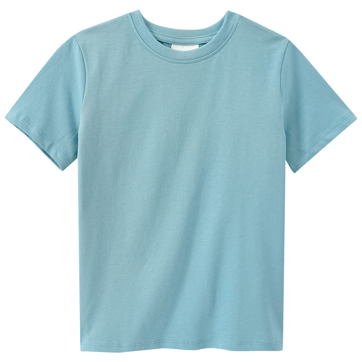 Famy 3 Jungen T-Shirts im Basic-Look salbei / weiss / dunkelblau