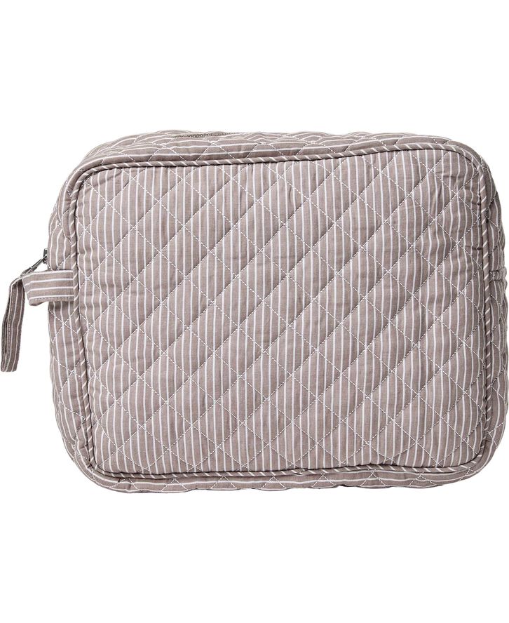Magasin du Nord Collection Moira 2 toilettaske Fossil Stripe Large