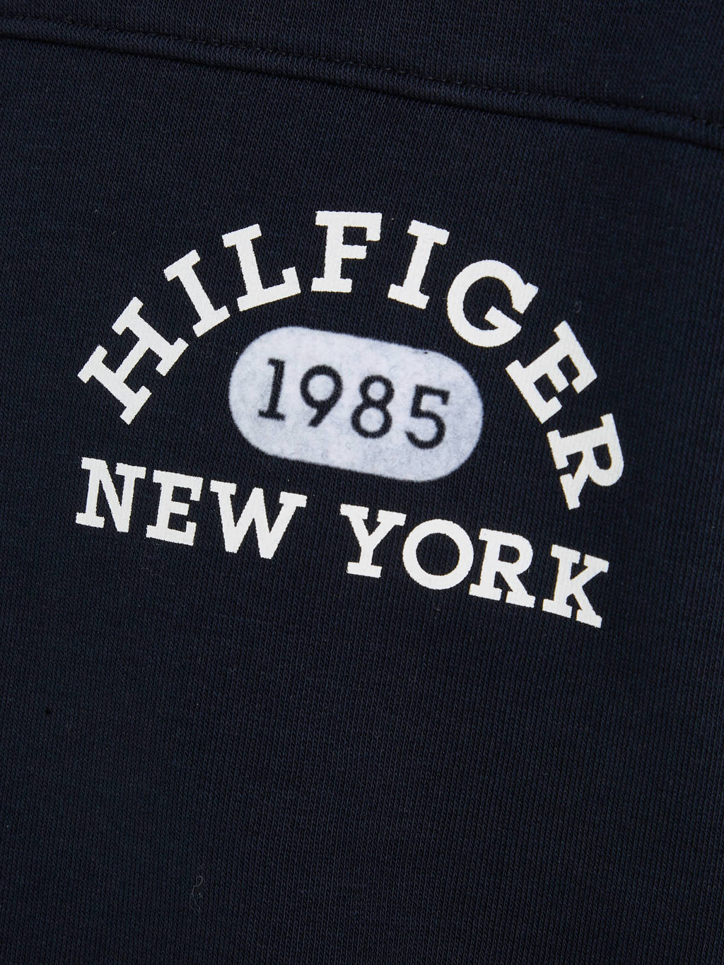 Tommy Hilfiger sweater VARSITY met logo donkerblauw