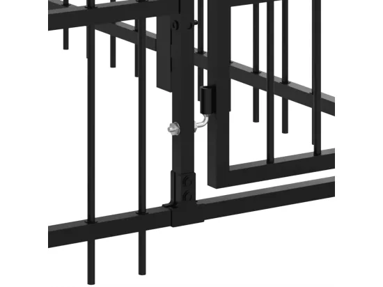 Chenil cage enclos pac noire 782 x 198 x 128 cm 02_0041746
