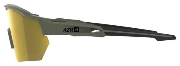Coffret Lunettes AZR Race RX Kaki Mat / Écran hydrophobe Jaune   Incolore