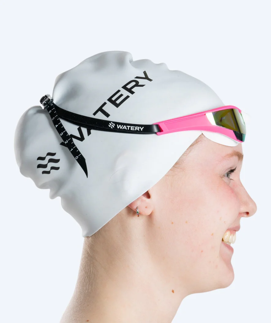 Watery svømmebriller - Instinct Elite Mirror - Pink/guld
