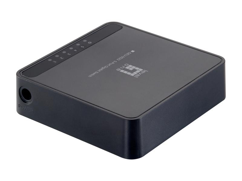 LevelOne Switch GEU-0522 5 Port 5-Port Gigabit-Ethernet-Switch