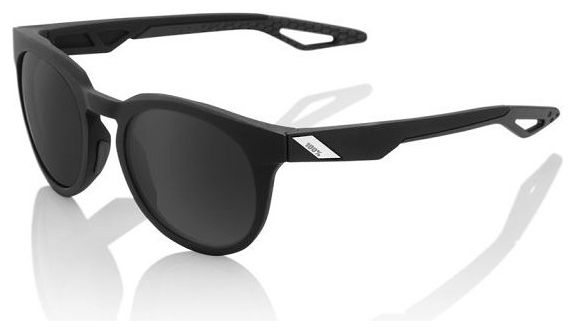 Lunettes 100% Campo - Matte Black - Fumé