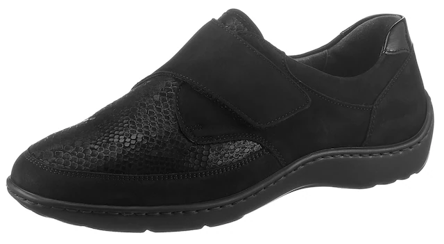 Waldläufer Klettschuh »HENNI-Soft«  Slipper, Komfortschuh, Bequemschuh mit Orthotritt, Weite H