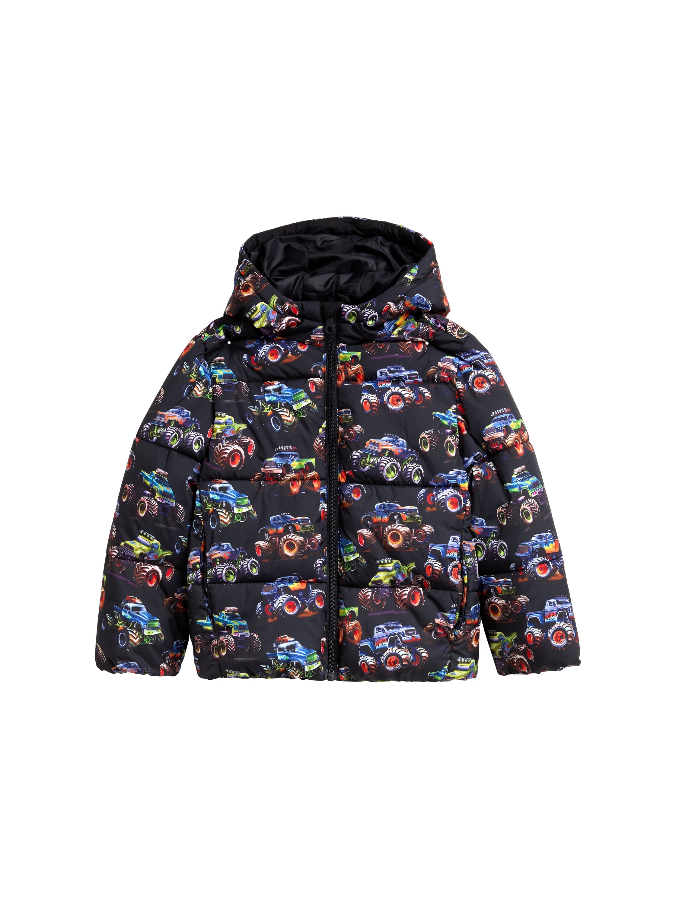 TOM TAILOR Steppjacke mit Kapuze mit All-Over Print