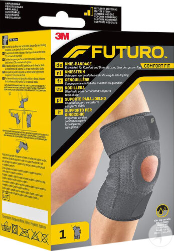 Futuro Comfort Fit Genouillère Ajustable 27,9-55,9cm 1 Pièce