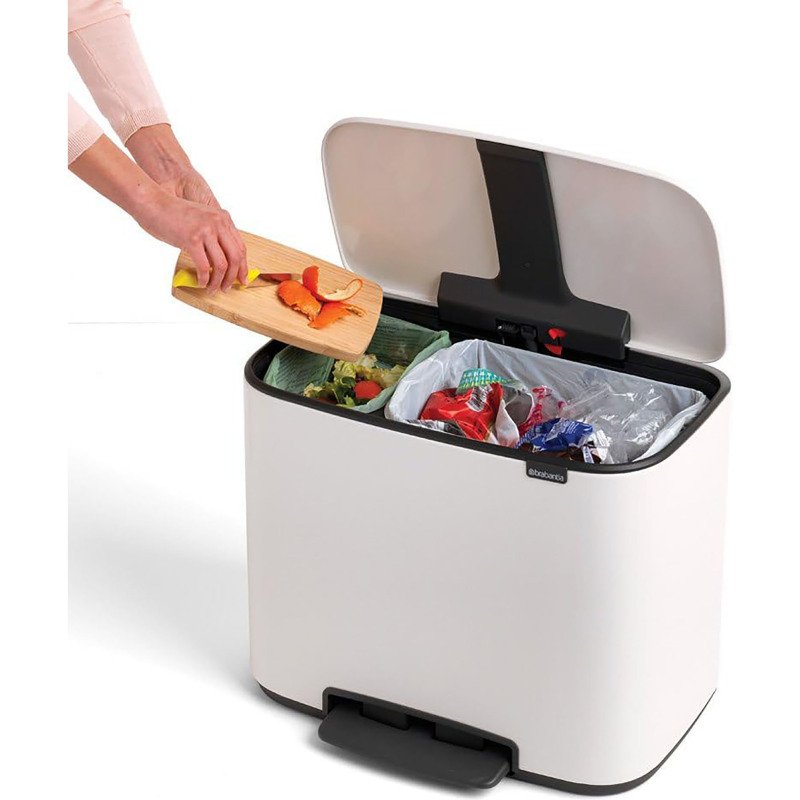 Poubelle à pédale BO 11+23L