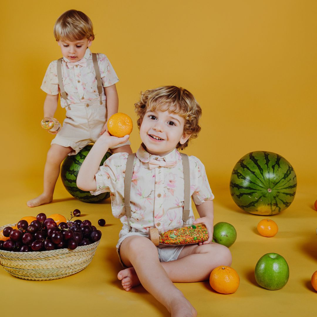 Petit boum sensorische fles learn - fruits