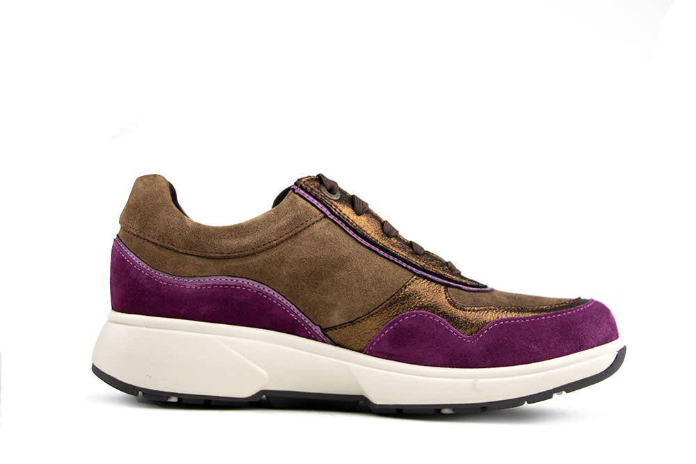 Xsensible Sneakers Stretchwalker Lima Brown Combi