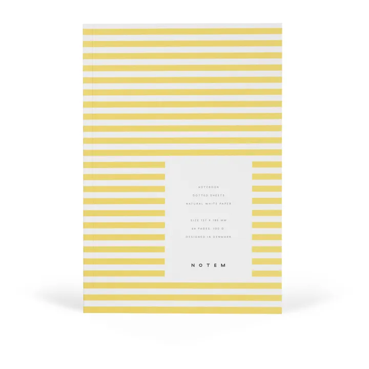 Notem Carnet ligné Vita | Jaune