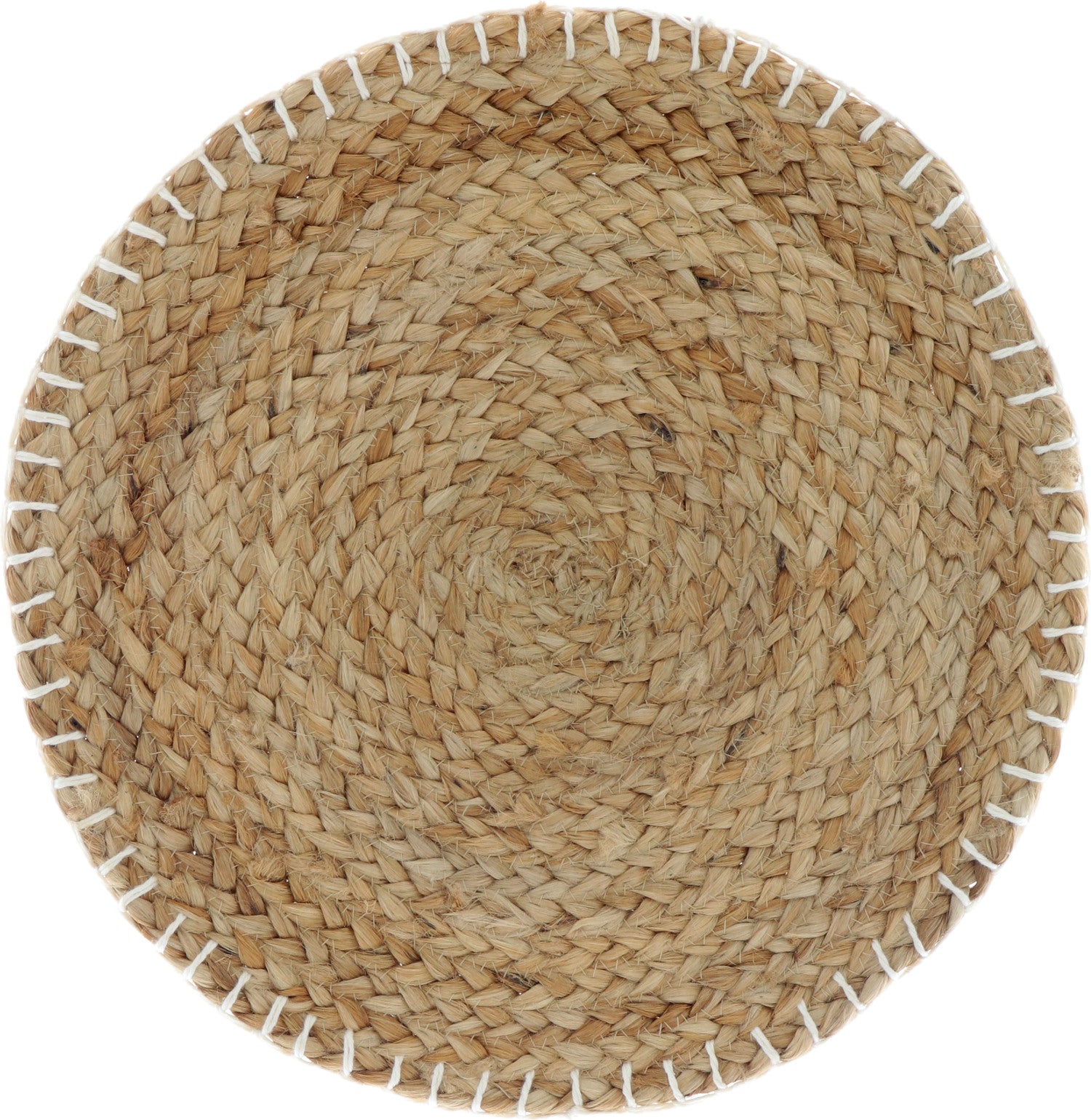 Unique Living placemat moke beige D 40 H 2 cm