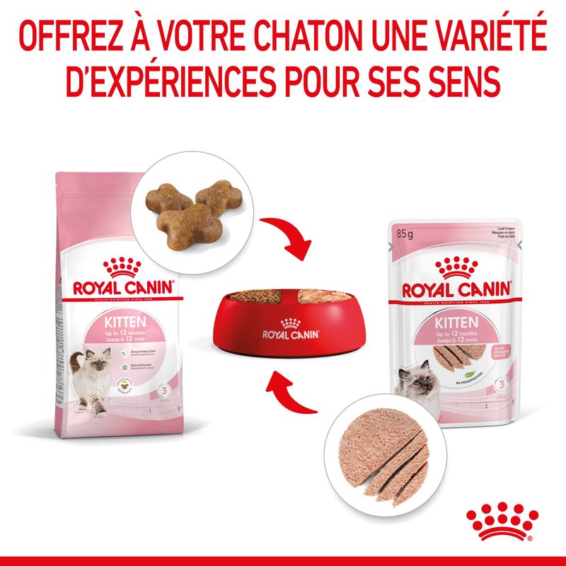 Royal Canin Kitten en mousse pour chaton