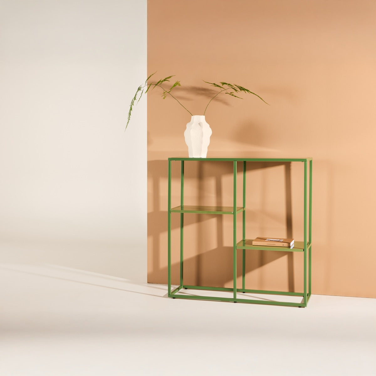 FjÃ´rd - Dressoir Groen Staal - 80x26x81cm - Staal