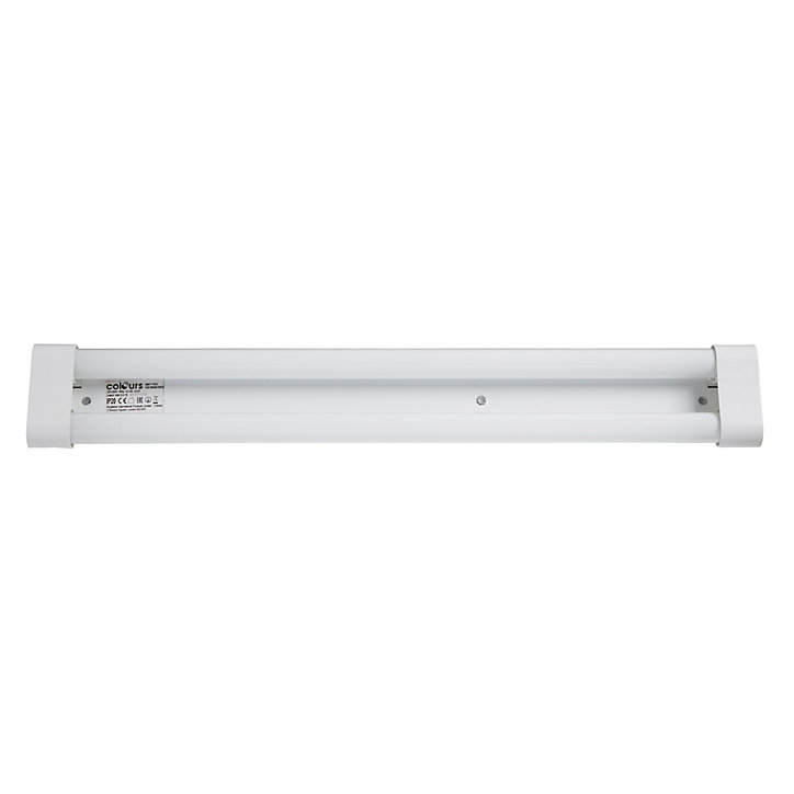Réglette fluo compact T8 Colours Kensa blanc 2 x 36W 120 cm