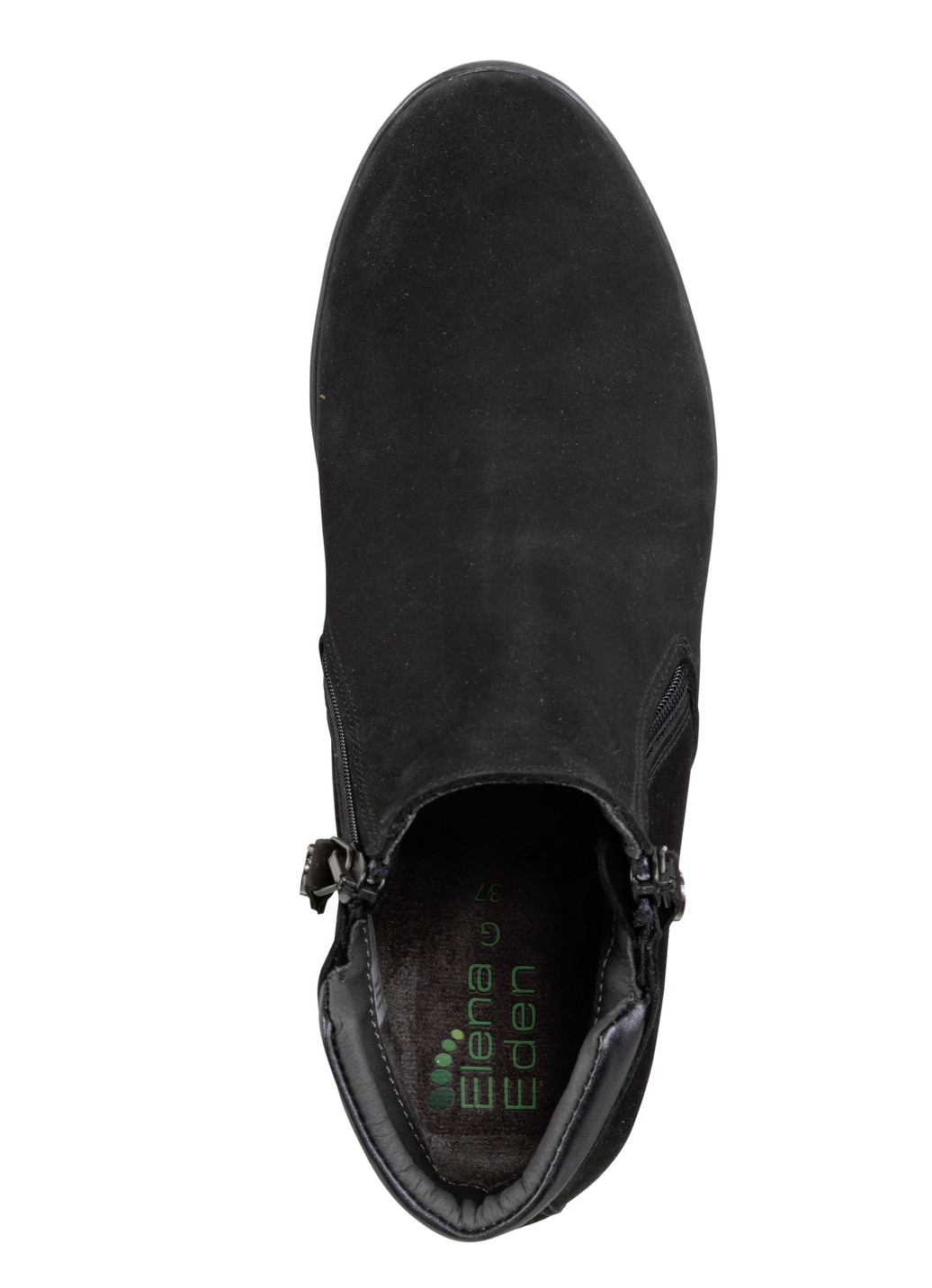 ELENA EDEN Stiefelette mit Nappaleder-Besatz