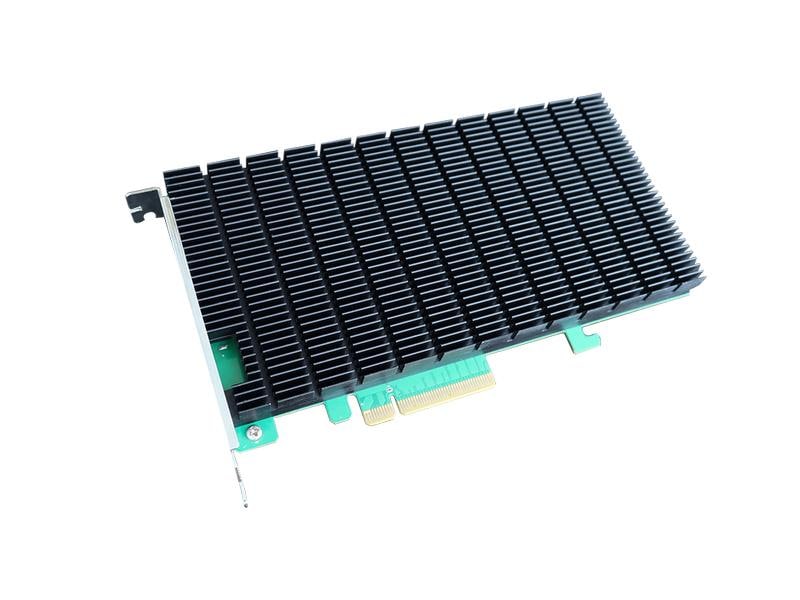 Highpoint Host Bus Adapter Rocket 1204 PCI-Ex8v3 - 4x M.2 N PCIe 3.0 x8 4-Port M.2 NVMe HBA – Kosteneffiziente 4-Kanal PCIe Gen3 M.2 NVMe Konnektivitätslösung