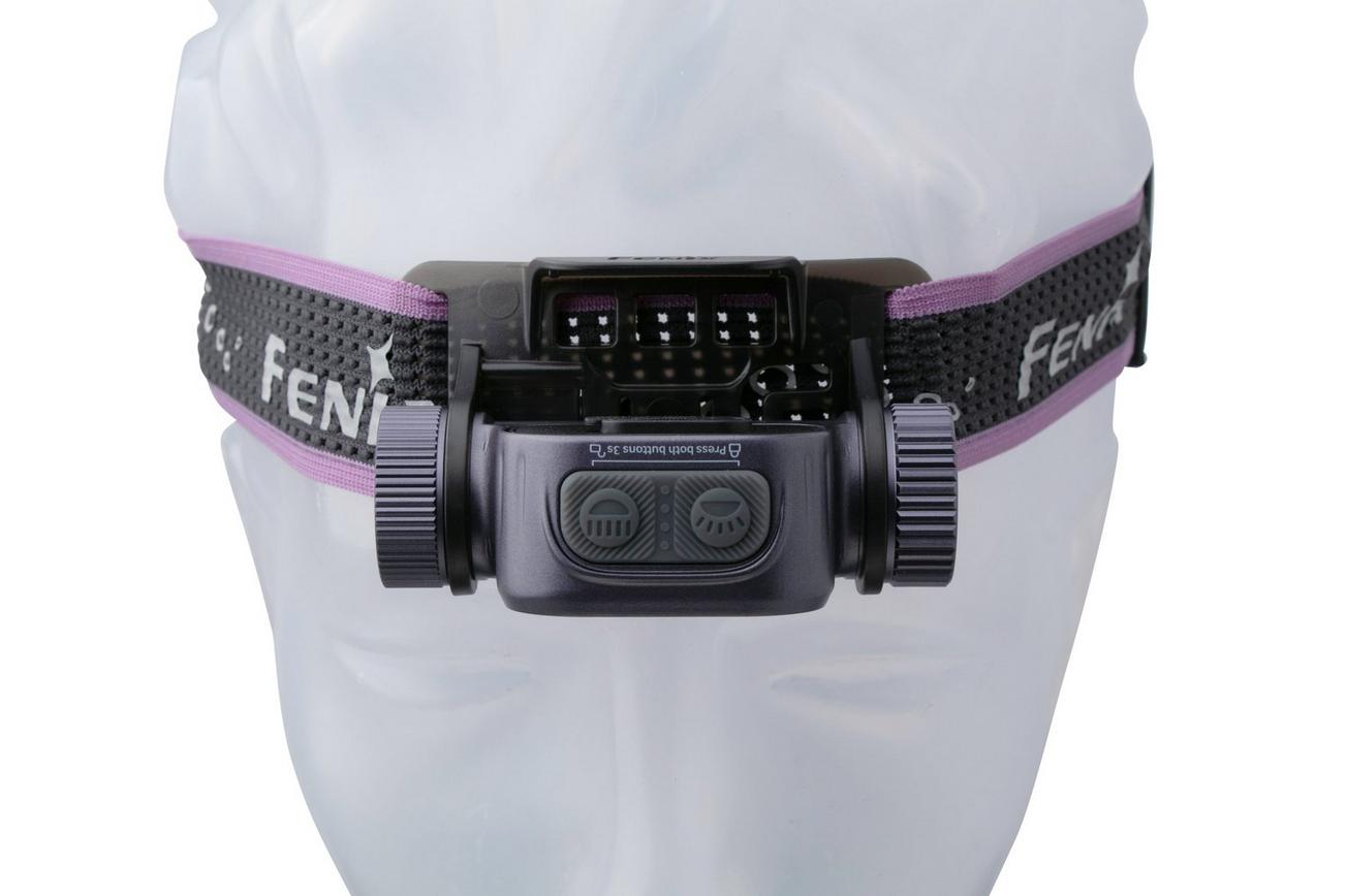 Fenix HM65R-T V2.0 Dark Purple, oplaadbare hoofdlamp, 1600 lumen