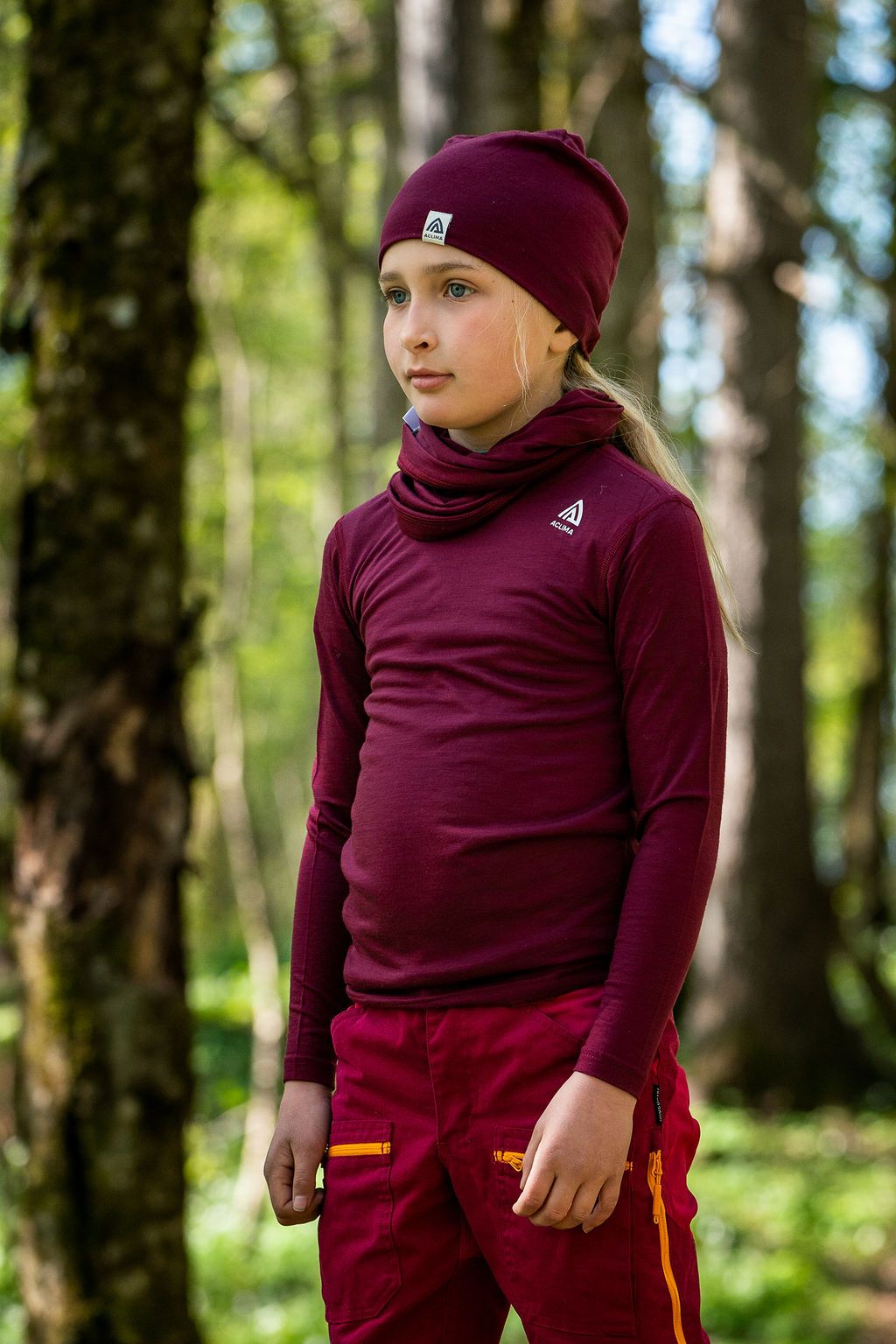 Aclima LightWool 140 Crew Neck Junior<br>Myk og deilig ulltrøye til junior!