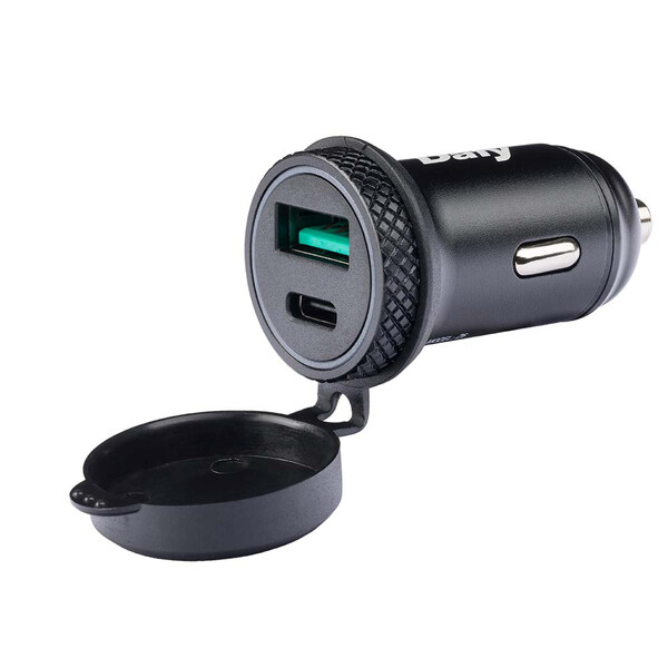 Dafy Moto - Chargeur allume-cigare CIG QC USB-C/A