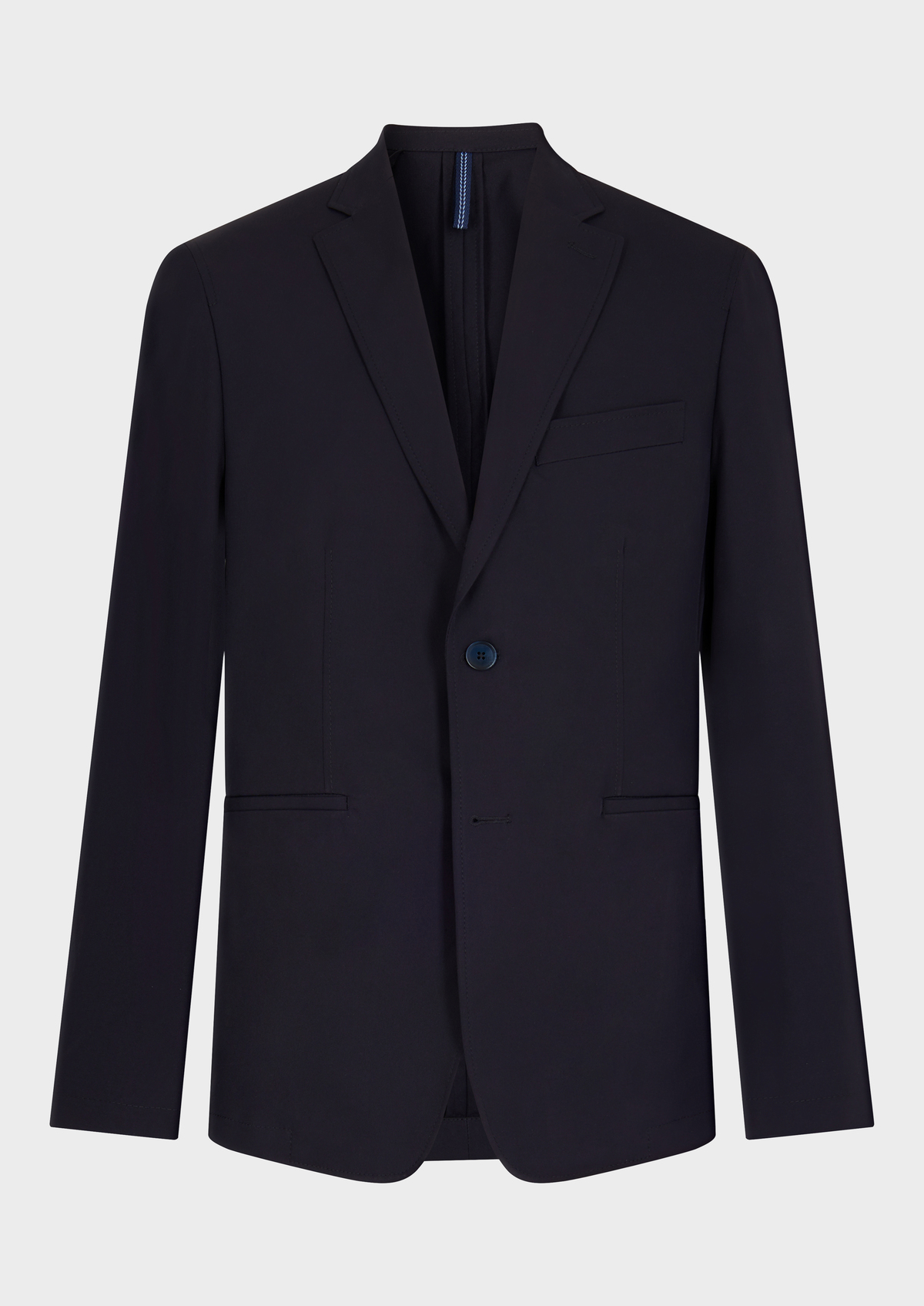 Veste de costume voyage Regular unie bleu marine