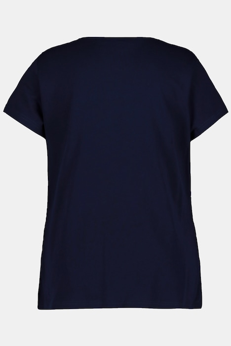 Bellieva T-Shirt, 2er-Pack, Umstandsmode, Rundhals, Kurzarm, Biobaumwolle GOTS