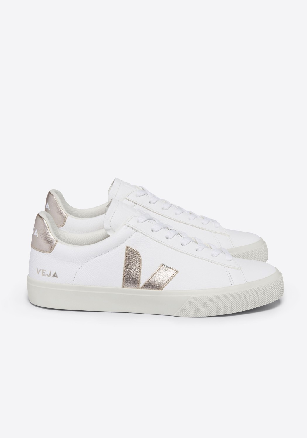 Veja Sneaker Campo Chromefree Extra White Platine