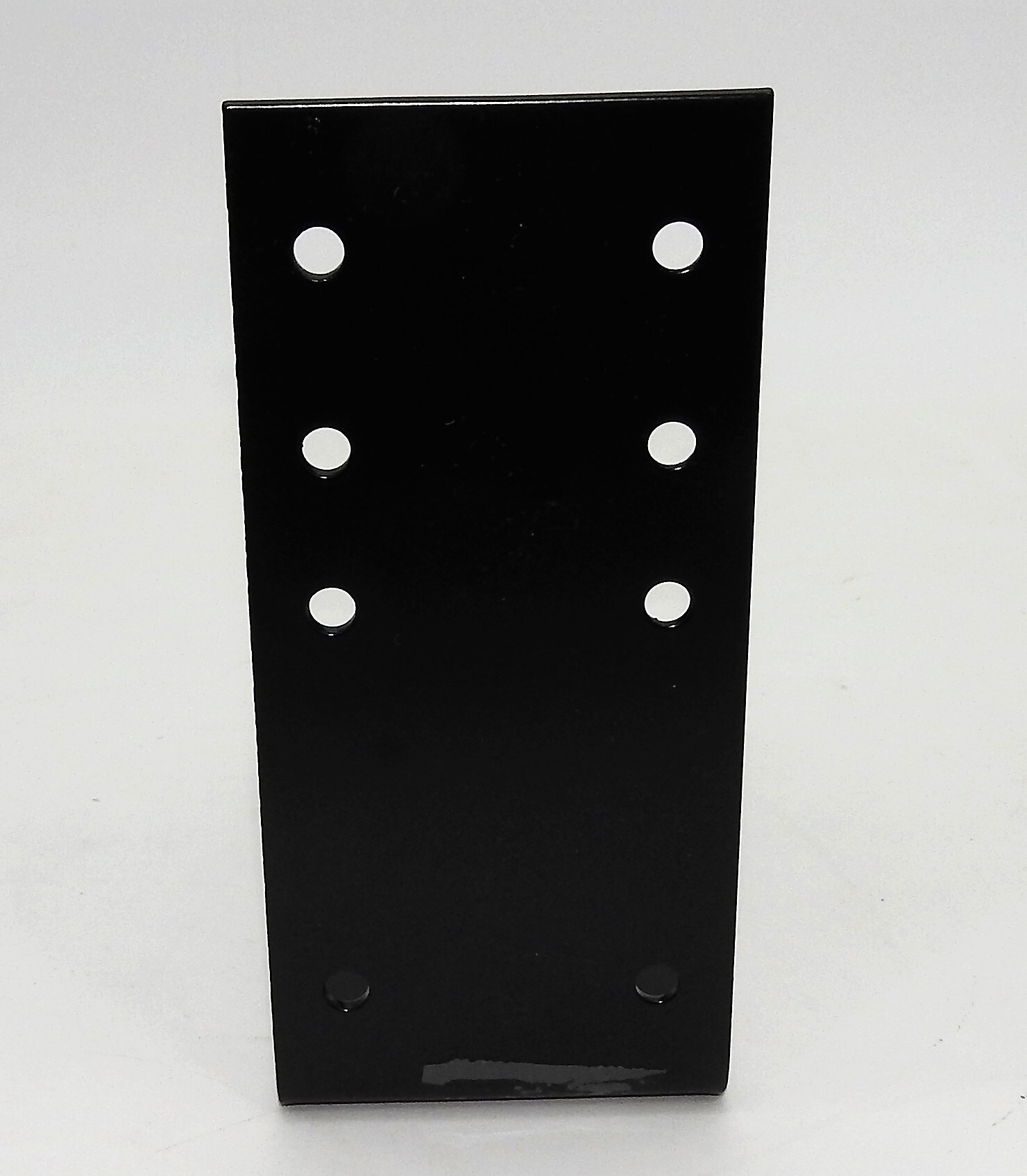 Großer Stahl Winkel 20x20x9cm extra stark Holzverbinder verstärkt schwarz
