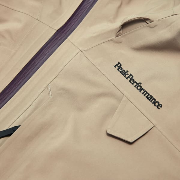Veste de ski PEAK PERFORMANCE W ALPINE GORE-TEX JACKET AVID BEIGE