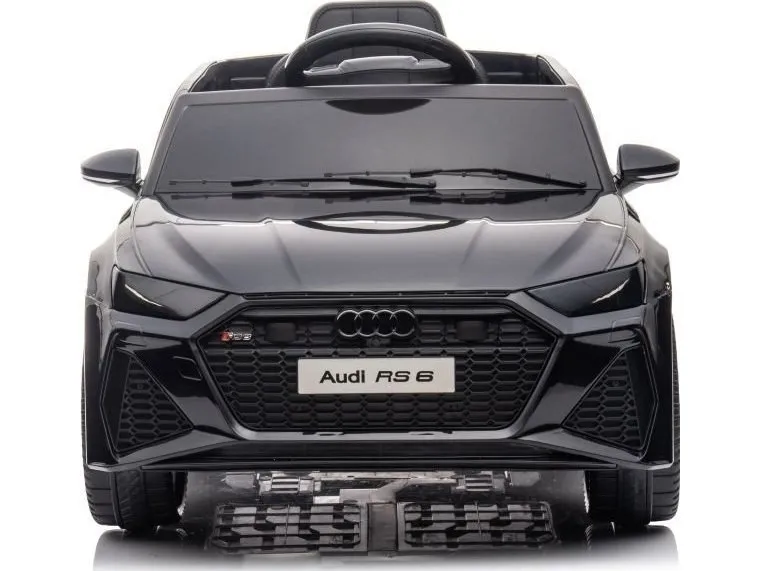Lean Cars Audi RS6 Batterikøretøj BRD-2118 Sort