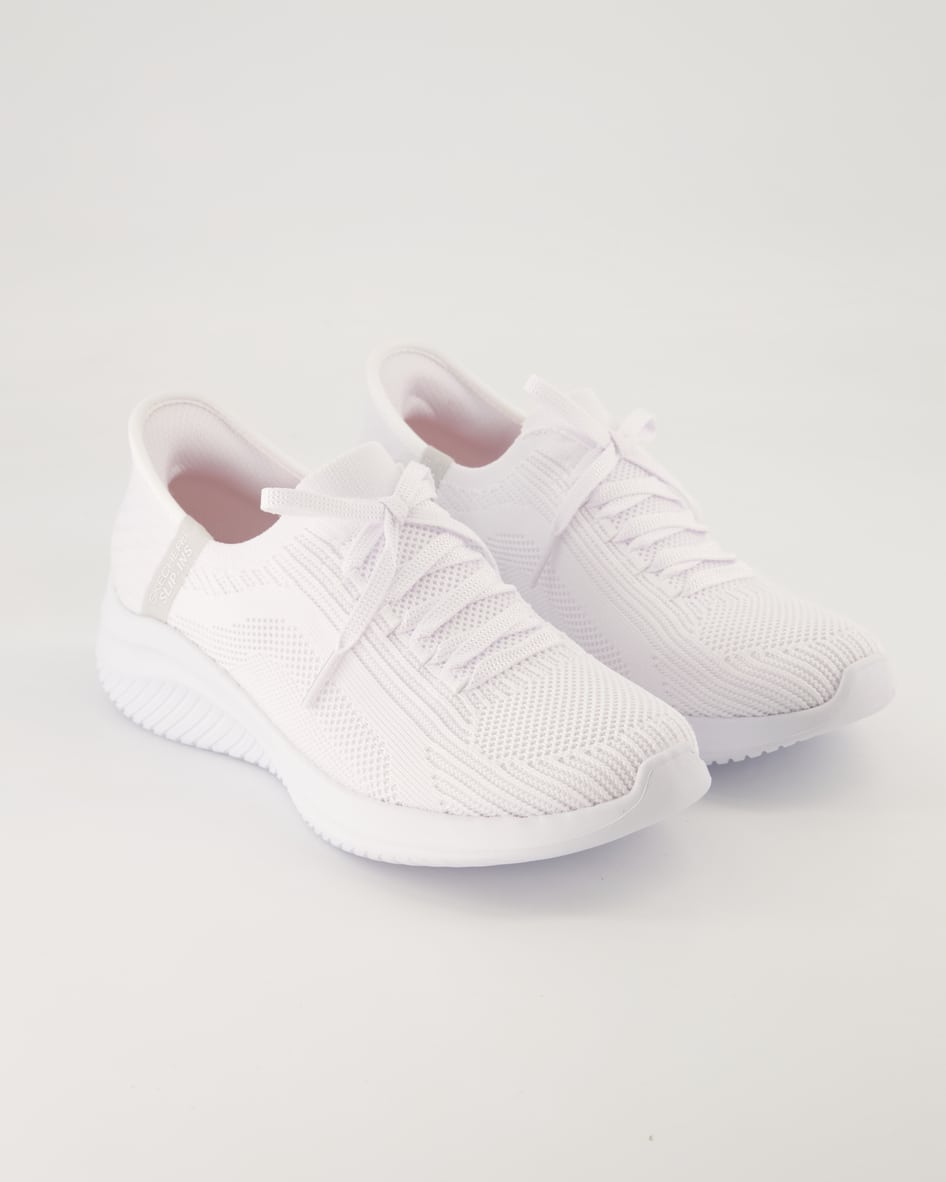 Skechers Ultra Flex 3.0 - Brilliant Pat Slipper in Weiß