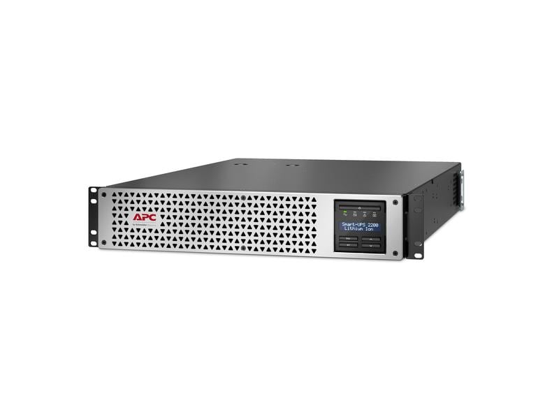 APC USV SMTL2200RMI2UC 2200 VA / 1980 W APC Smart-UPS Line Interactive 2200VA, Lithium-Ionen, Rack, 2U, 230V, 8x IEC C13   1x IEC C19, SmartConnect SmartSlot, AVR, LCD