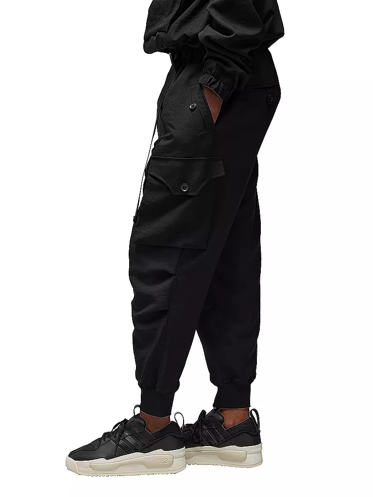 Y-3 Funktionshose schwarz