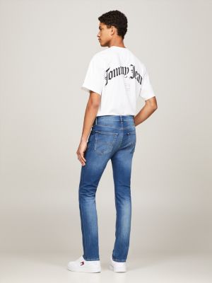 Calça jeans Scanton Slim Fit desbotada