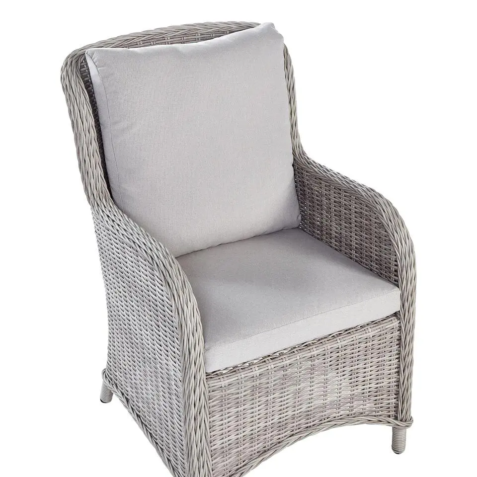 CASCAIS - Tuinstoel set van 2 - Beige - PE rotan