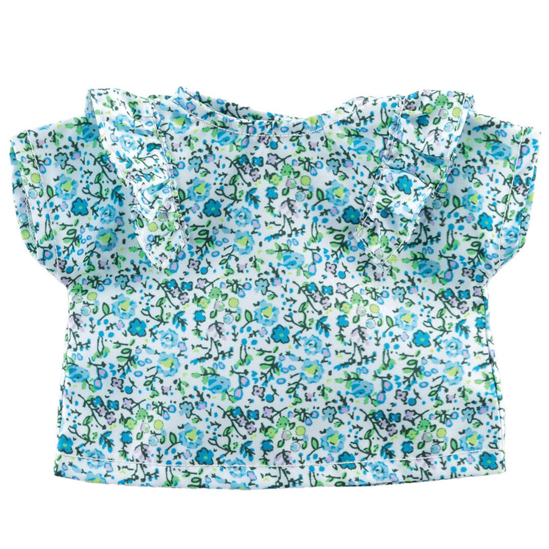 Corolle poppenblouse bloemen voor stapop