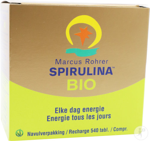 Marcus Rohrer Spiruline Bio Recharge 540 Comprimés