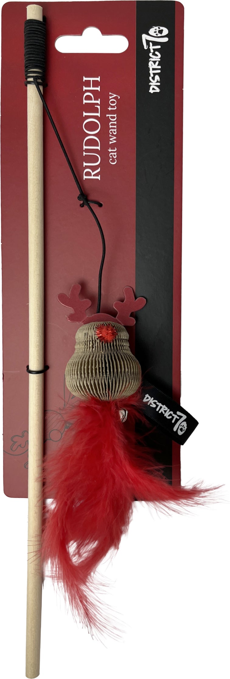 District 70 kattenhengel Mirre rood 5 x 10 x 40 cm